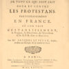 Nouveau recueil de tout ce qui sest fait pour et contre les protestans, particuli�ement en France o�f9 l�19on voit l�19establissement, le Progres, la D�e9cadence, & l�19Extinction de la R.P.R. dans ce Royaume. – Bild 2