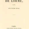Marion de Lorme, drame.