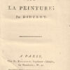 Essais sur la peinture ; par Diderot.