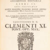 Collis Paradisi Amoenitas, sev sacri conventus Assisiensis historiae libri II. Opus posthumum patris magistri Francisci Mariae Angeli a Rivotorto Ord. Min. S. Francisci Conventualium. In lucem editum Opera, & studio fratris Francisci Antonii Felicis Carosi de Monte Leone Provinciae Sancti Francisci eiusdem Ordinis Sacerdotis. Sanctissimo D. N. Clementi XI. Pont. Opt. Max. – Bild 4