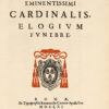 Julii Mazarini eminentissimi Cardinalis. Elogium Funebre. – Bild 4