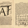 L’art & science de la vraye proportion des Lettres Attiques, ou Antiques, autrement dictes, Romaines, selon le corps & visaige humain…la manière d’ordonner la langue Françoise, par certaine règle de parler élégamment en bon & plus sain langage Fraçois que par cy devant, avec figures à ce convenantes… - Image 2