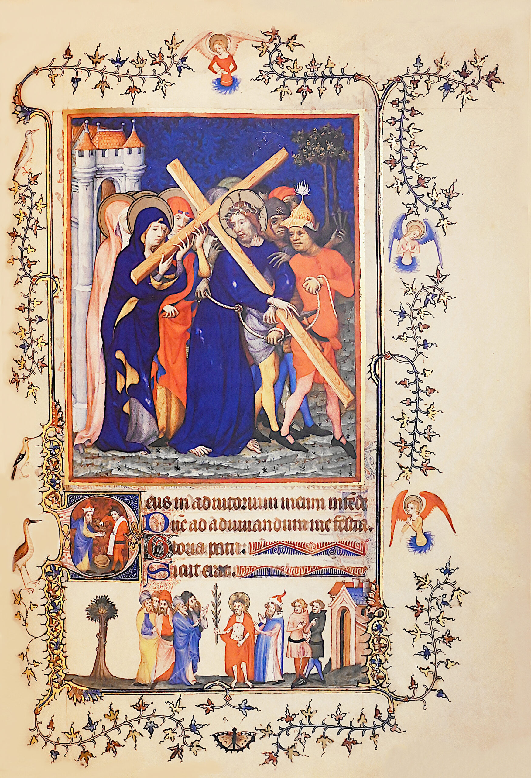 Las Très Belles Heures de Notre-Dame de Jean, duque de Berry. Nouv. acq. lat. 3093 Biblioteca Nacional, París. - Imagen 4