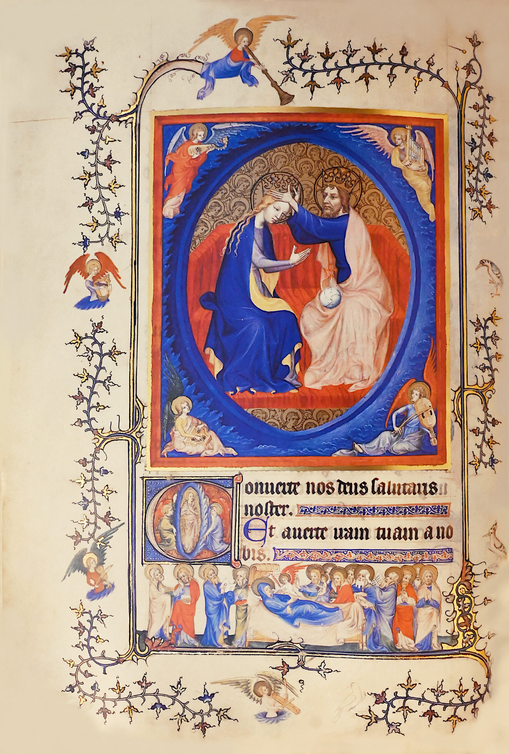 Las Très Belles Heures de Notre-Dame de Jean, duque de Berry. Nouv. acq. lat. 3093 Biblioteca Nacional, París. - Imagen 5