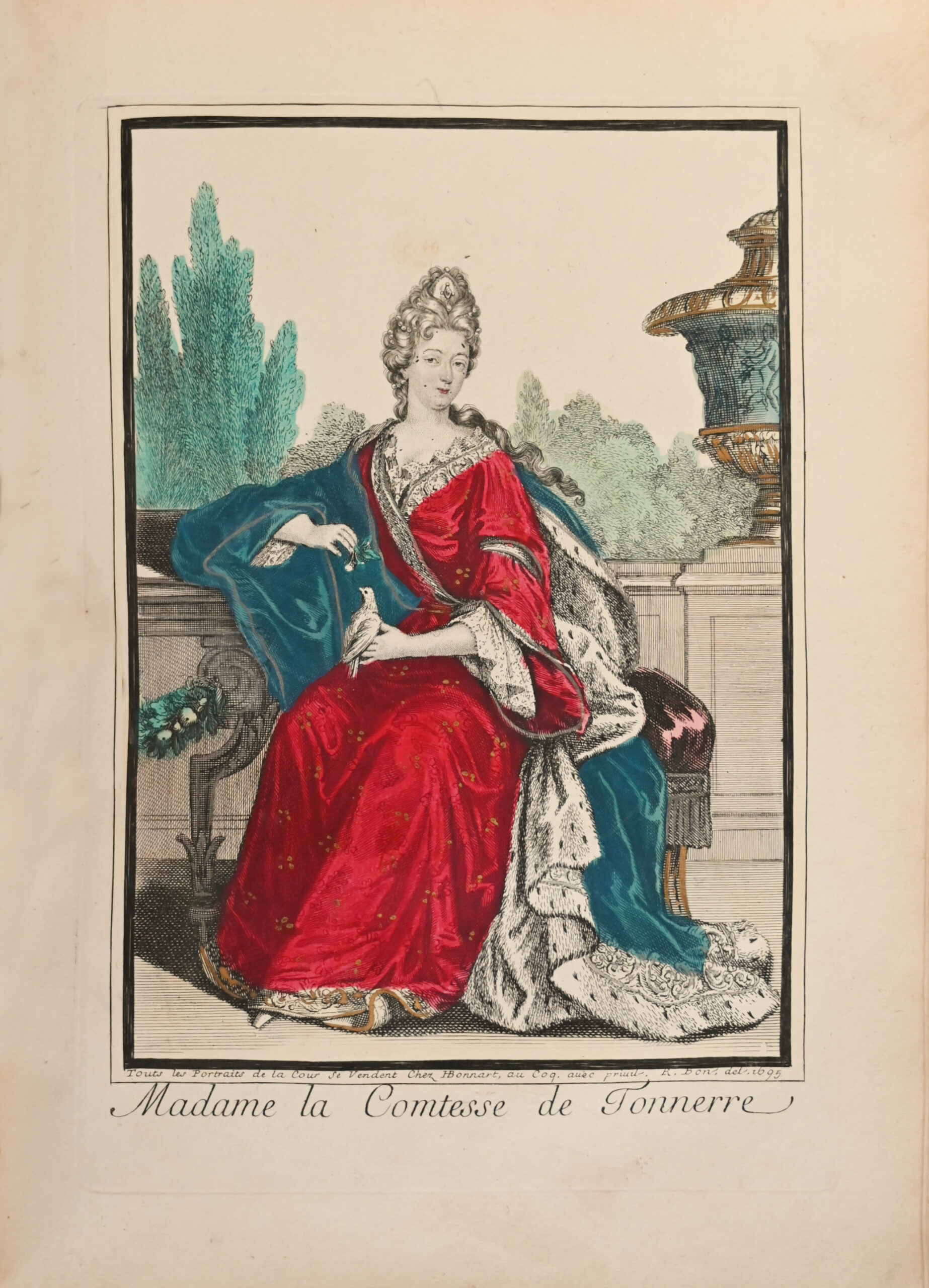 Recueil de portraits et de costumes de l’époque de Louis XIV. – Image 3
