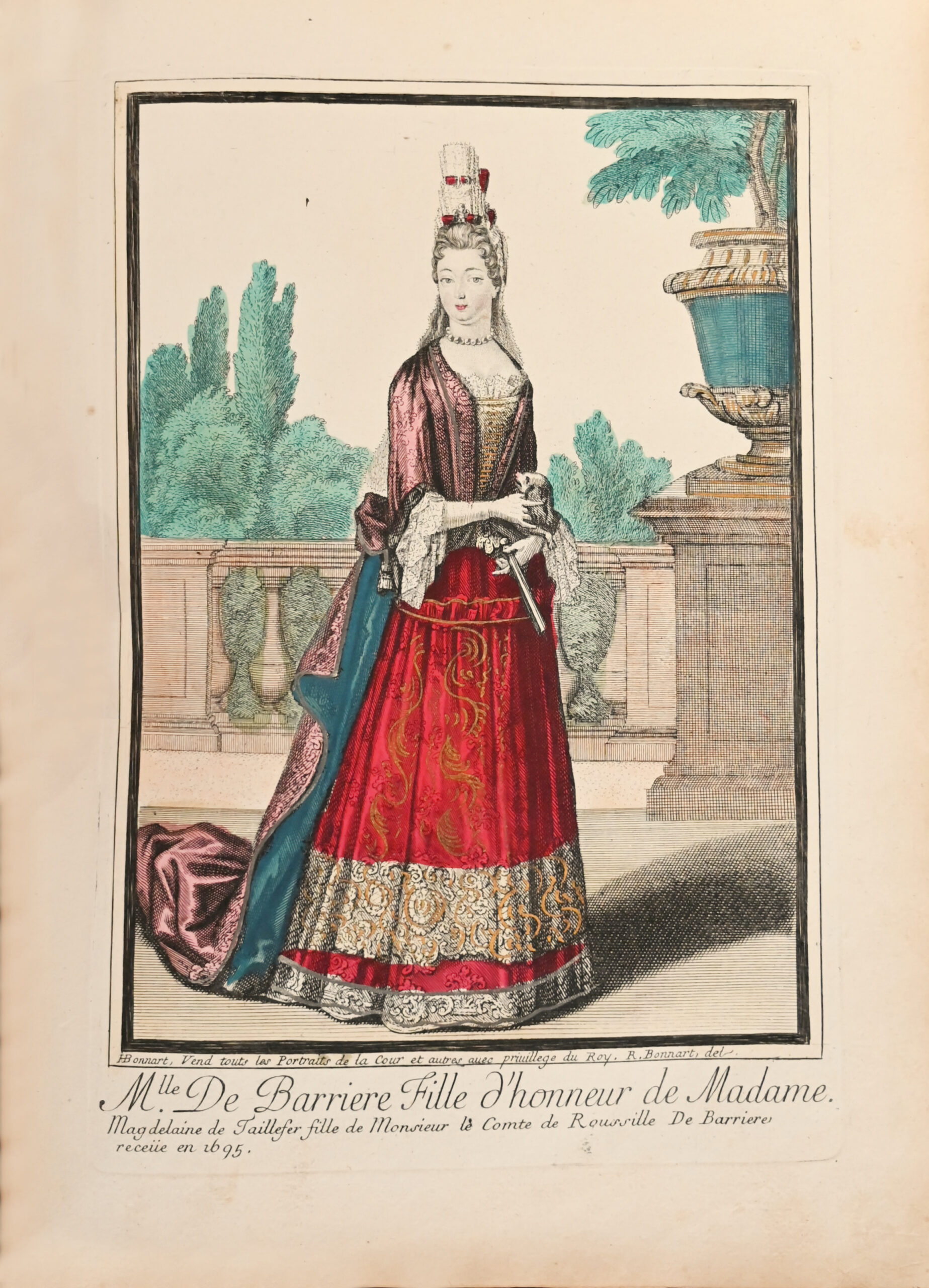 Recueil de portraits et de costumes de l’époque de Louis XIV. – Image 7