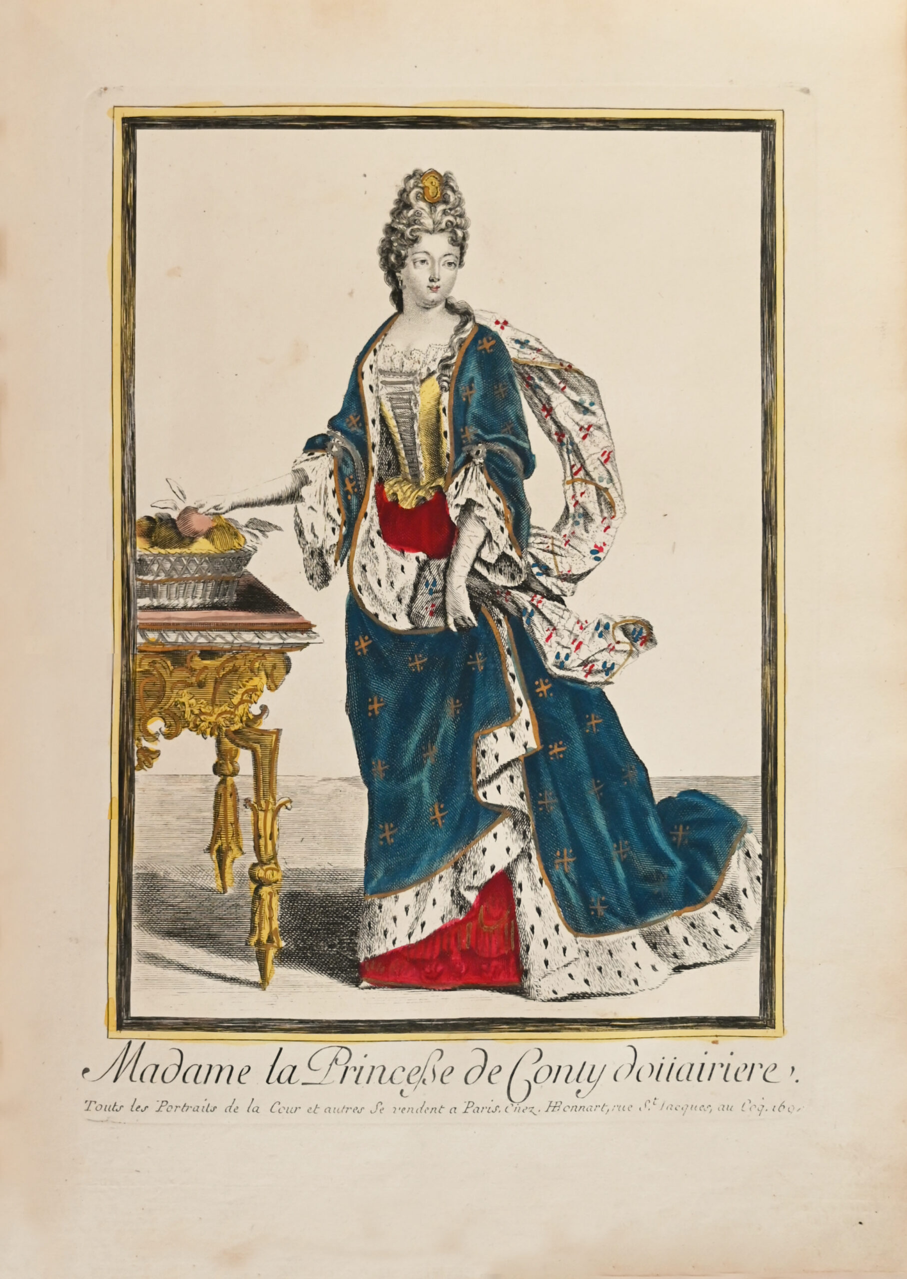 Recueil de portraits et de costumes de l’époque de Louis XIV. – Image 8