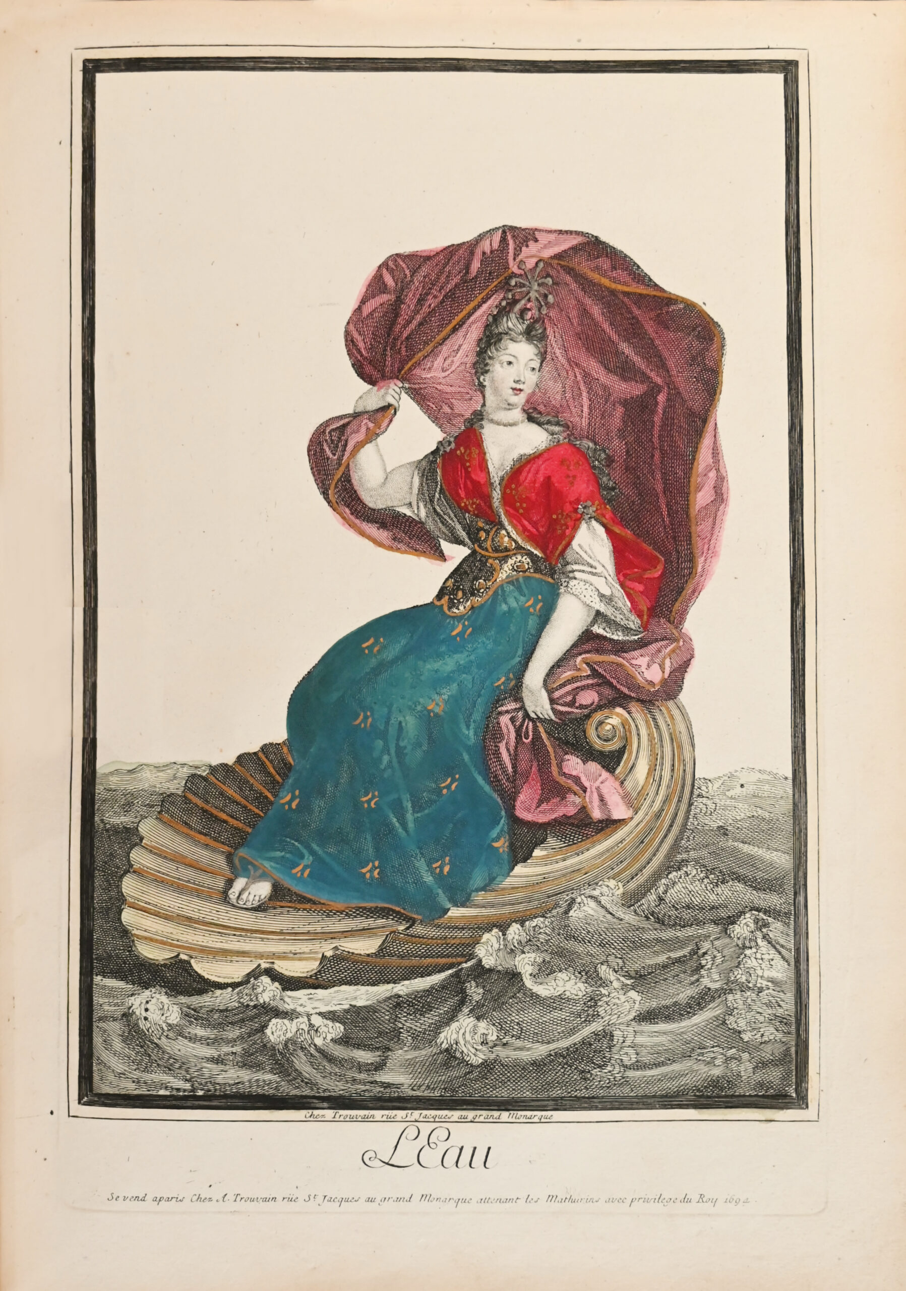 Recueil de portraits et de costumes de l’époque de Louis XIV. – Image 5