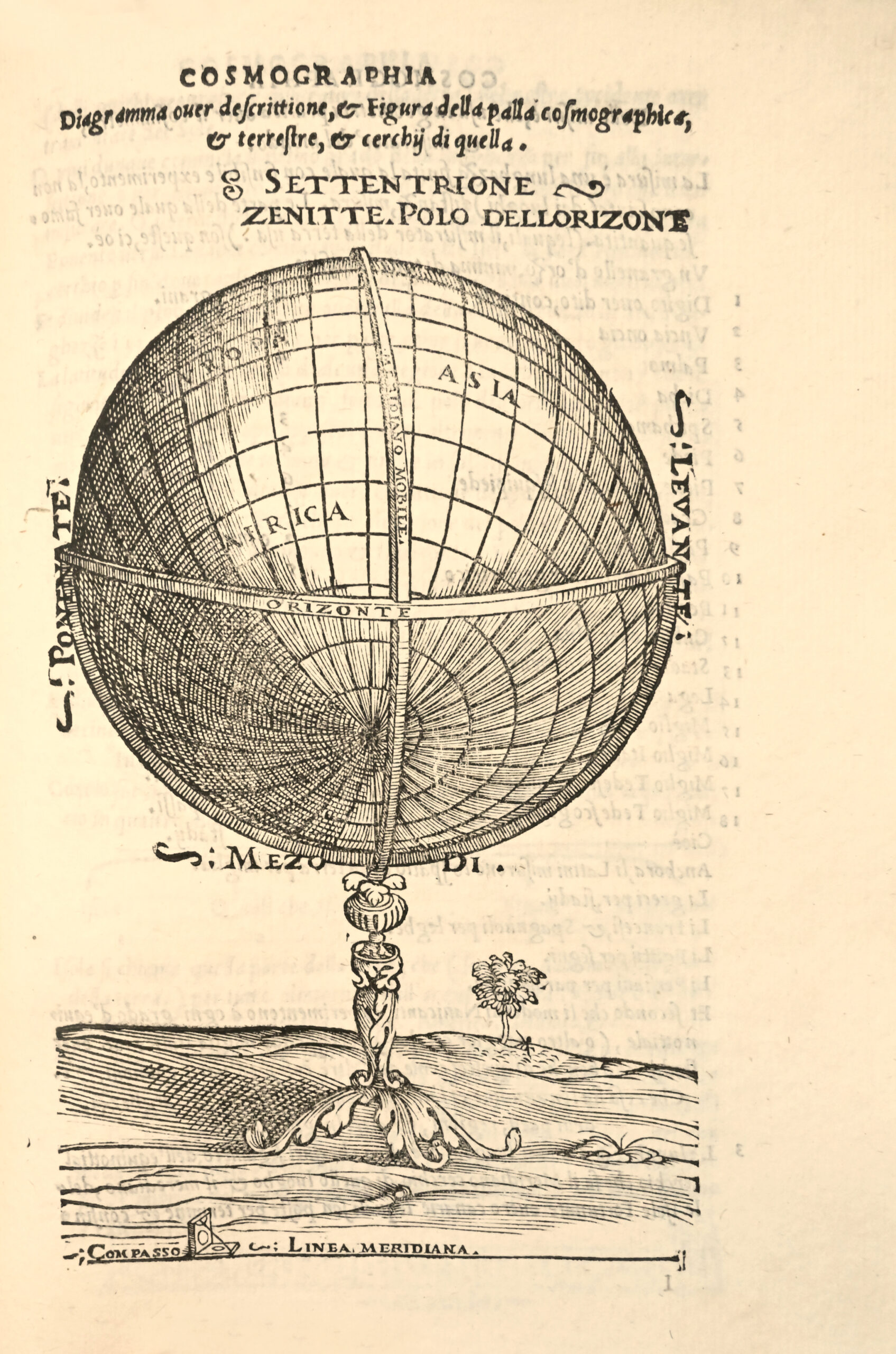 Sphera volgare novamente tradotta con molte notande additioni di geometria, cosmographia, arte navicatoria, et stereometria… et philopanareto.