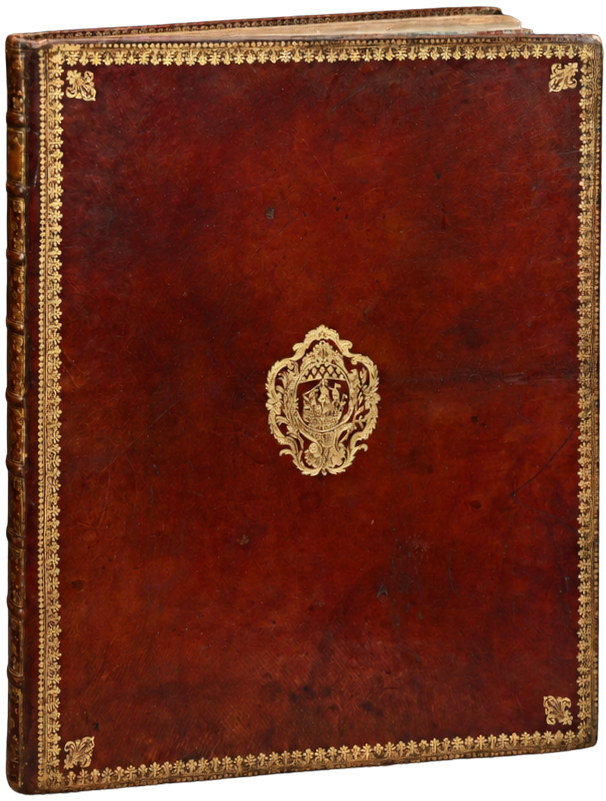 PLANO DE PARÍS, comenzado en el año 1734, dibujado y grabado por orden de Señor Michel-Etienne Turgot, Marqués de Sousmons, Señor de St-Germain-sur-Eaulne... terminado de grabar en 1739. Levantado y dibujado por Louis Bretz, grabado por Claude y escrito por Aubin.