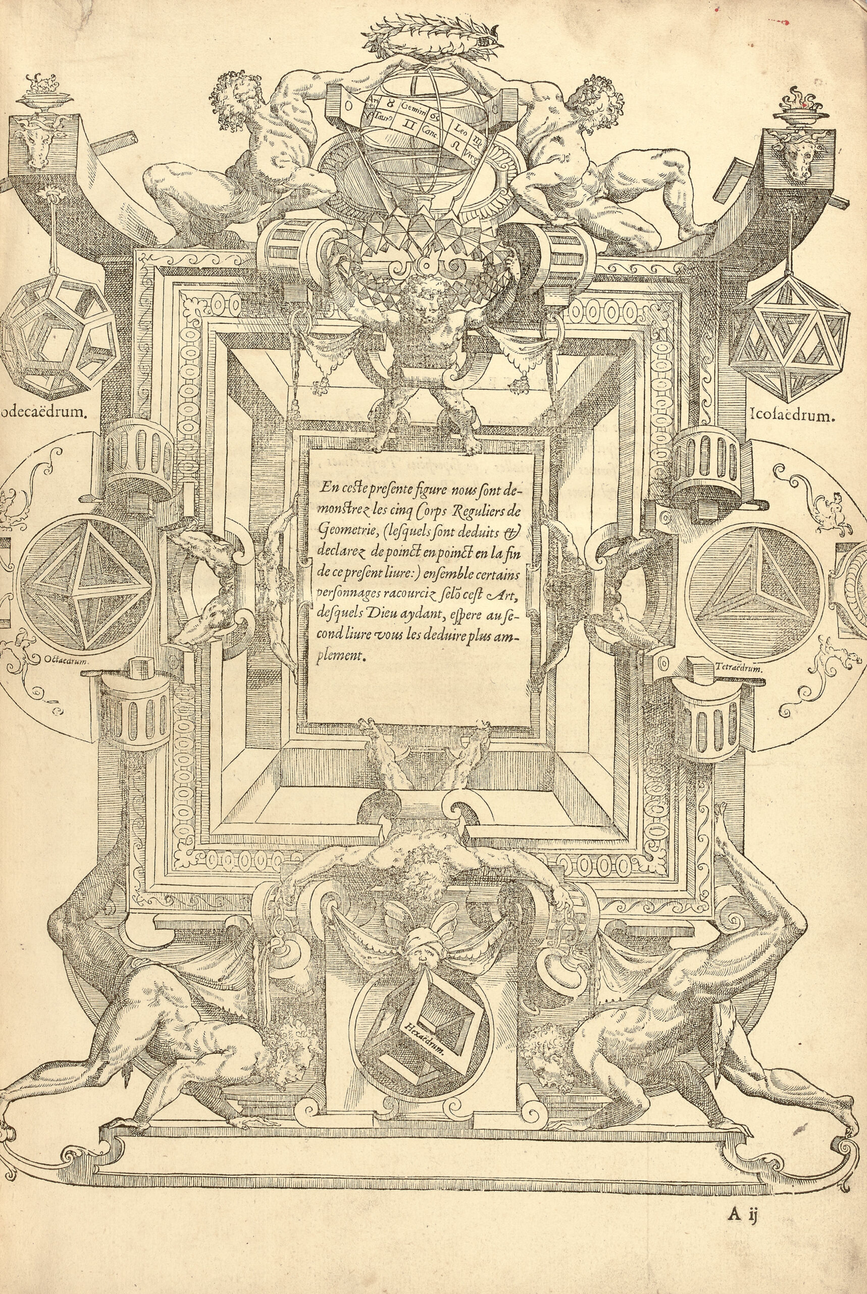 Perspektivbuch von Iehan Cousin Senonois, Meistermaler in Paris.